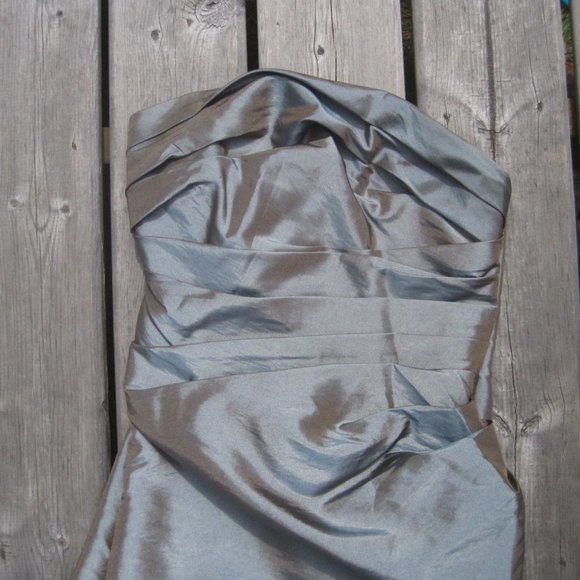 Slinky Full Length Dress - Picture 9 of 12
